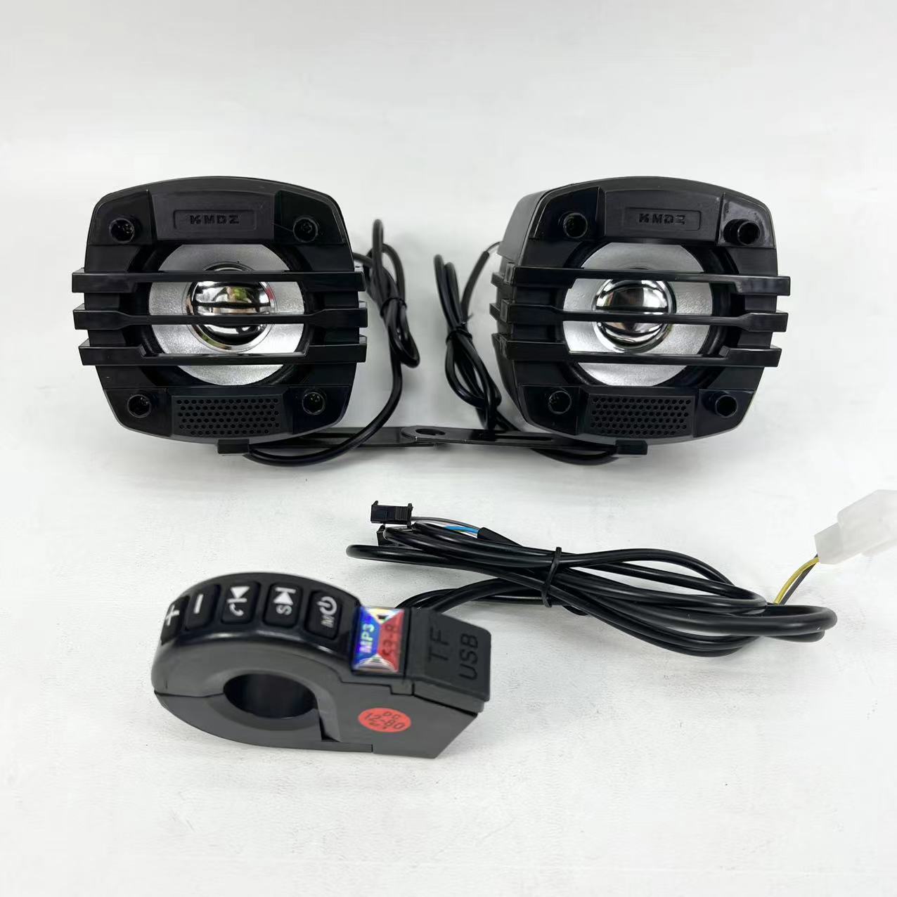 12v-80v 듀얼 스피커 블루투스 스피커 (빛 없이)