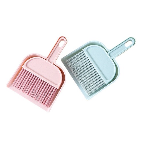 Cross-border home mini dustpan broom small brush keyboard brush creative cleaning tool plastic dustpan