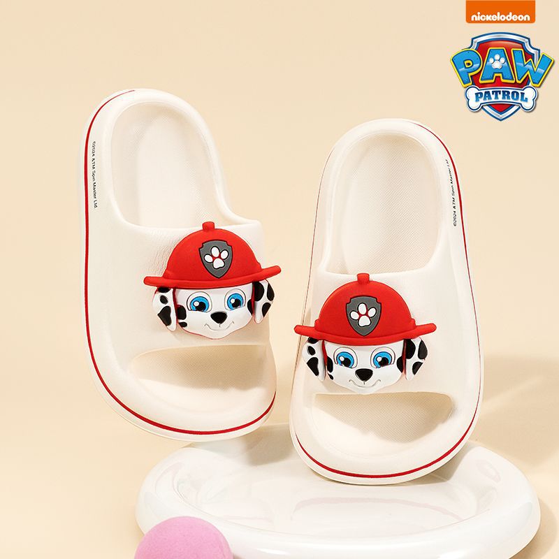 Woof Team Children's Slippers for Boys and Girls, Summer Baby, Home Interior Non-Slip, Foot-melting Sensation, Cartoon Style Boys' Slides