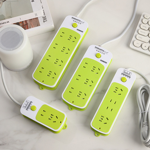 Wholesale high power power strip multi-hole switch power strip office power wiring strip industrial socket