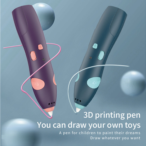 [Low temperature model] Non-hot 3D printing pen wireless 3D children's three-dimensional graffiti pen 3b painting pen
