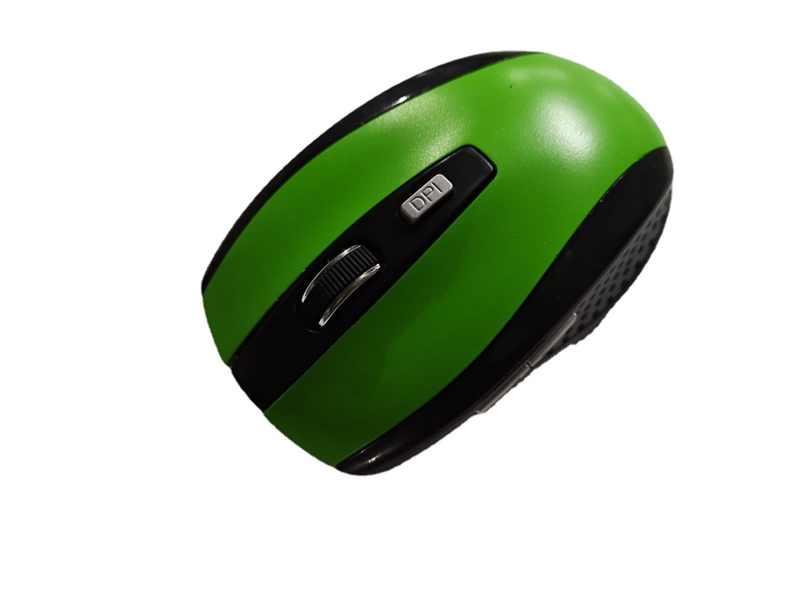 Ratón inalámbrico 2,4G clásico 6D con rueda electrochapada 7500_voghion.com