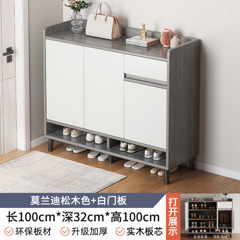 [고급 유럽파인보드-친환경보드] 100-32-100 모란디파인컬러+화이트조립