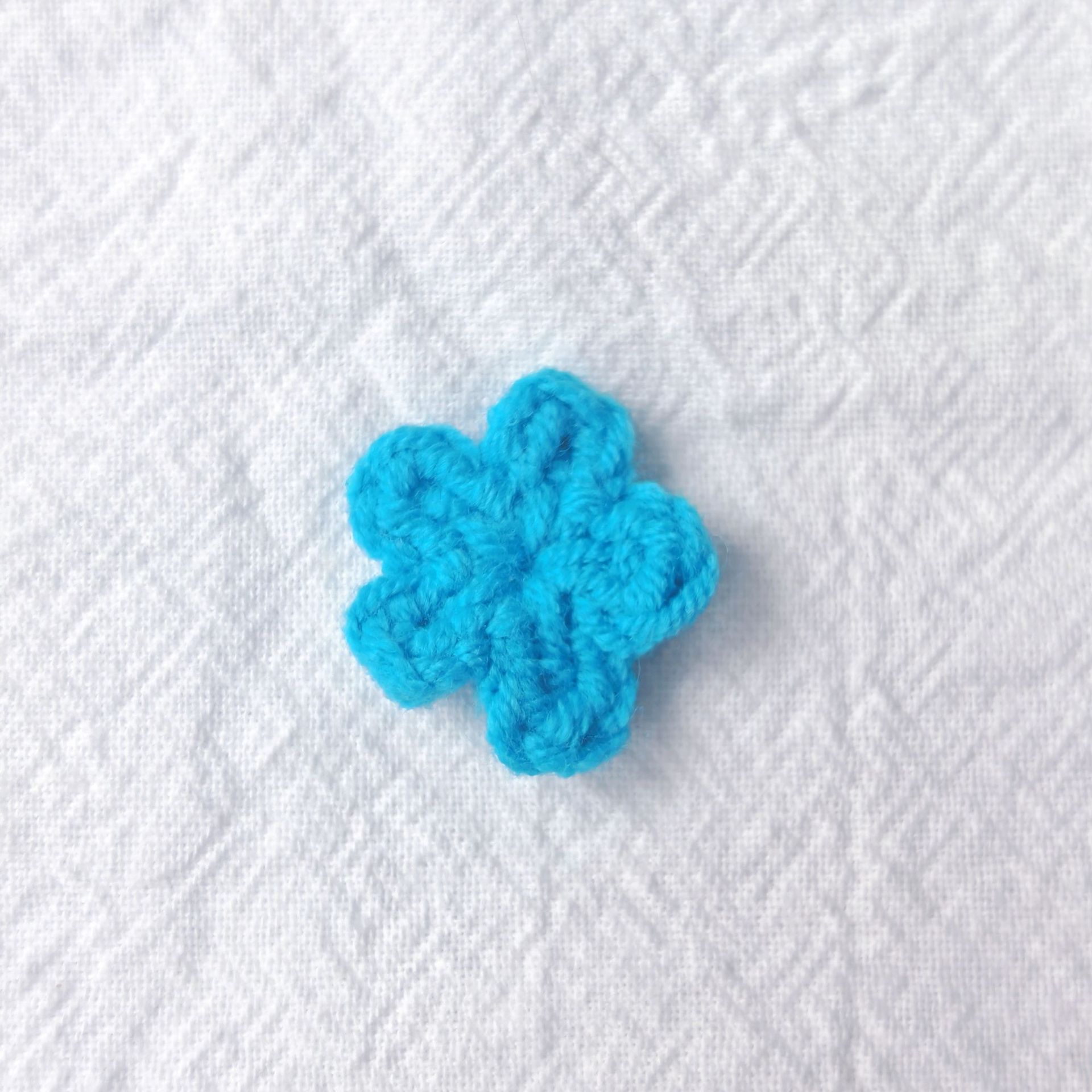 2cm 호수 블루 플라워 - 3