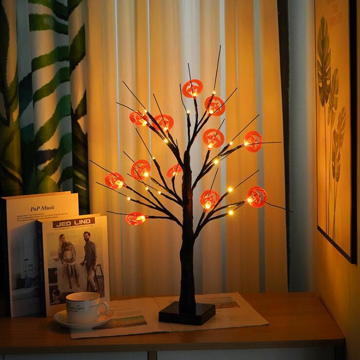 Venta directa de fábrica, luces navideñas transfronterizas, luces led de árbol de luciérnaga, luces decorativas estrelladas para regalo de cumpleaños