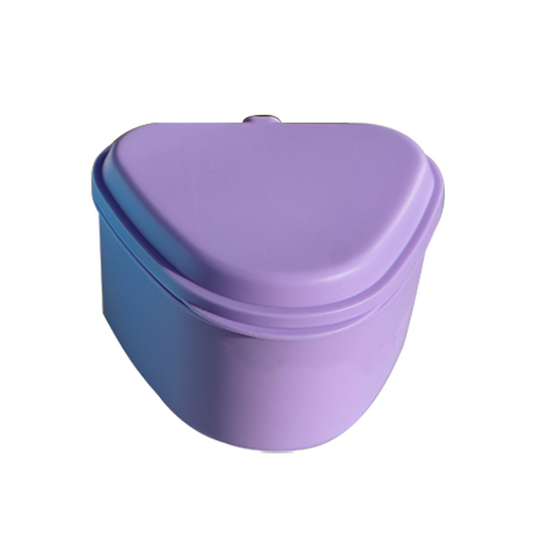 Caja de plástico de embalaje, caja de boca completa de dentadura, caja de retención de ortodoncia dental, caja de dentadura portátil, caja de almacenamiento de dientes