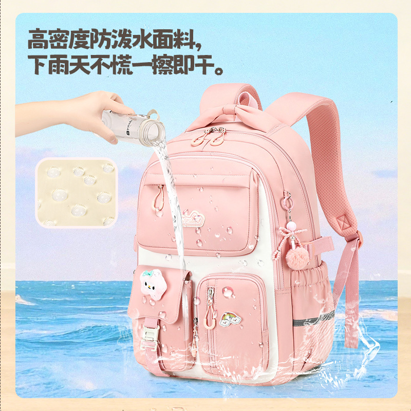 Mochila de explosión transfronteriza, mochila de alta capacidad para estudiantes de secundaria, nueva mochila ultraligera.