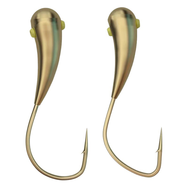 Copper Head Sky Hook New Copper Pendant Sky Hook Traditional Fishing Gold Sea Izu Spike Wild Fishing Crucian Carp Hook