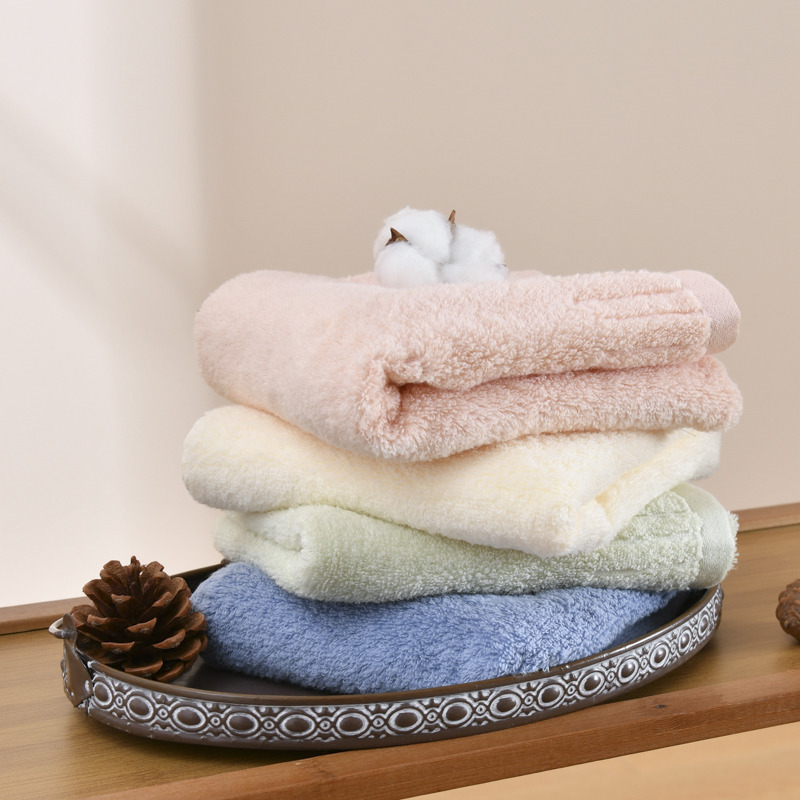 Japanese-Style Muji Pure Cotton Towel, High-Quality Plain Color Ultra-Soft Untwisted Yarn Face Towel, Bathroom Bath Towel, Absorbent Towel Japanese-Style Muji Pure Cotton Towel, High-Quality Plain Color Ultra-Soft Untwisted Yarn Face Towel, Bathroom Bath Towel, Absorbent Towel