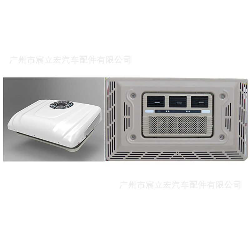 Fuente fabricante de la máquina integrada de aire acondicionado de estacionamiento 12V24V de alta configuración eléctrica tipo scroll para automóvil sala de refrigeración aire acondicionado de camión