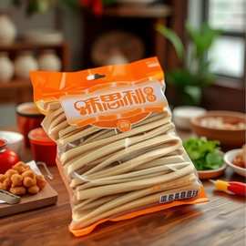 大袋黄豆腐竹条批发饭店餐饮大包装腐竹工厂直销2斤装大豆腐竹条