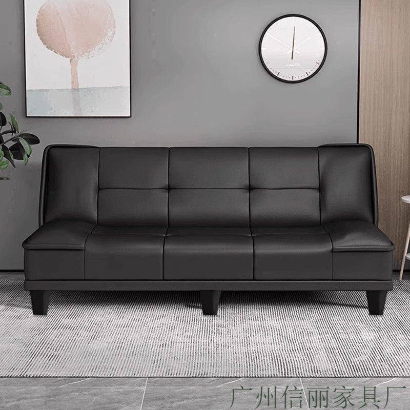 沙发床折叠两用客厅小户型卧室门店沙发公寓出租房简易猫爪皮沙发|undefined