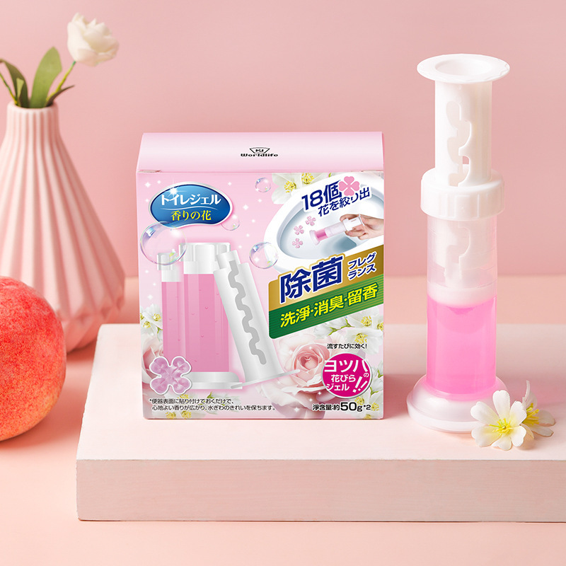WORLDLIFE（和匠）马桶芳香凝胶2枚入（花香）