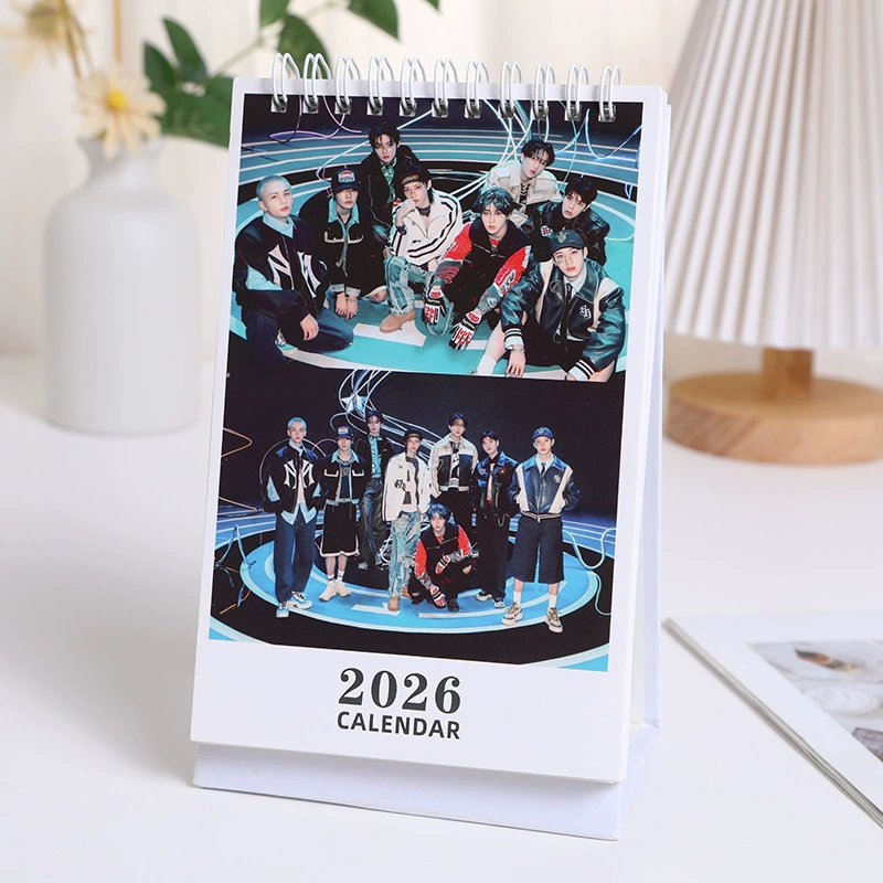 Настольный календарь 2026 — Stray Kids SVT (G)I-DLE, новый календарь с изображениями знаменитостей