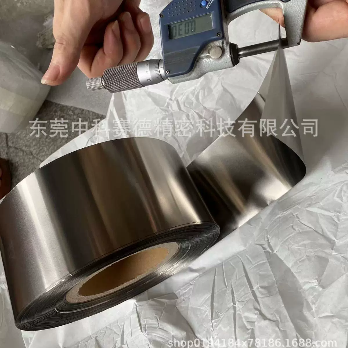 现货供应 高纯度TA1纯钛片 厚度0.01 纯钛带 纯钛箔 超薄钛带
