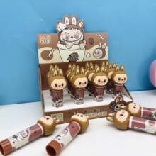 �¿�labubu���w�z�W����y��ͨ���w�zDIY�ֹ�������ճ�Ȱ�ɫ�z��