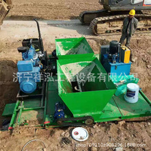 水渠成型机 边沟滑膜机 U型槽自走式水沟成型机