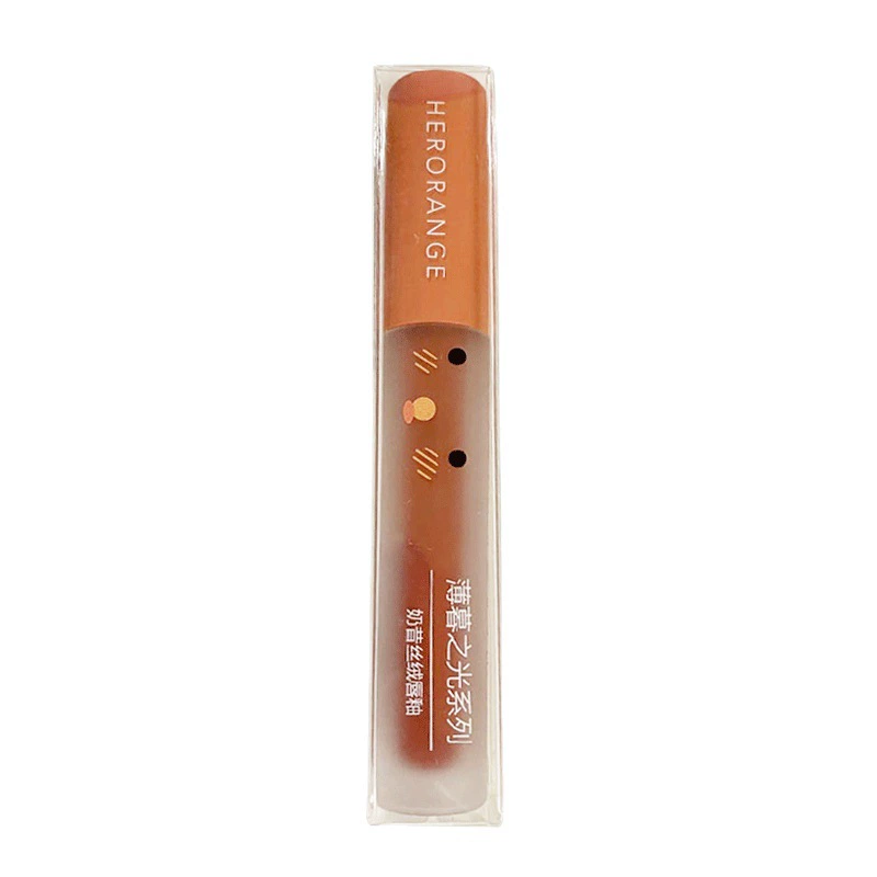 ГЛЛорандж Twilight Light Milk Velvet Lip Glaze Air Misty Domination Студент черная помада