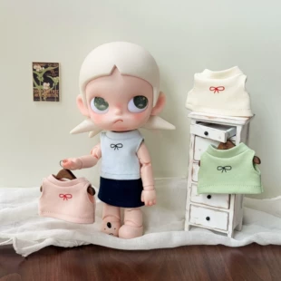 Кукольная футболка 10 см шорты и майка для BJD 6