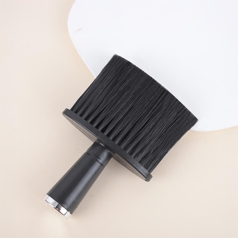 Salón de peluquería corte de cabello conjunto de cepillo de limpieza de cuello mango portátil de pelo suave antiguo cepillo de zapatos polvo fábrica al por mayor