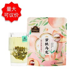 Chali茶里水蜜桃烏龍3g * 7茶包白桃烏龍茶袋入り果物果粒茶包花草茶
