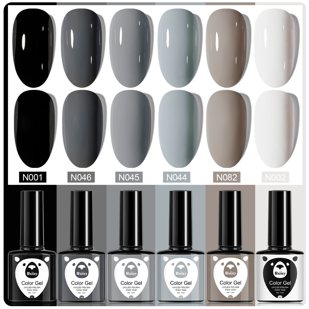 6 colores esmalte de uñas pegamento fototerapia embotellada color popular pintado brillante ojo de gato pegamento UV fototerapia pegamento esmalte de uñas traje de pegamento