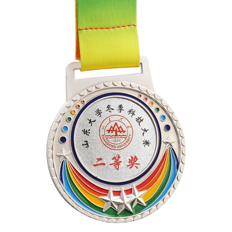 Medallas metálicas creativas al por mayor para eventos, competiciones deportivas escolares, medallas personalizadas, medallas de bronce metálicas.