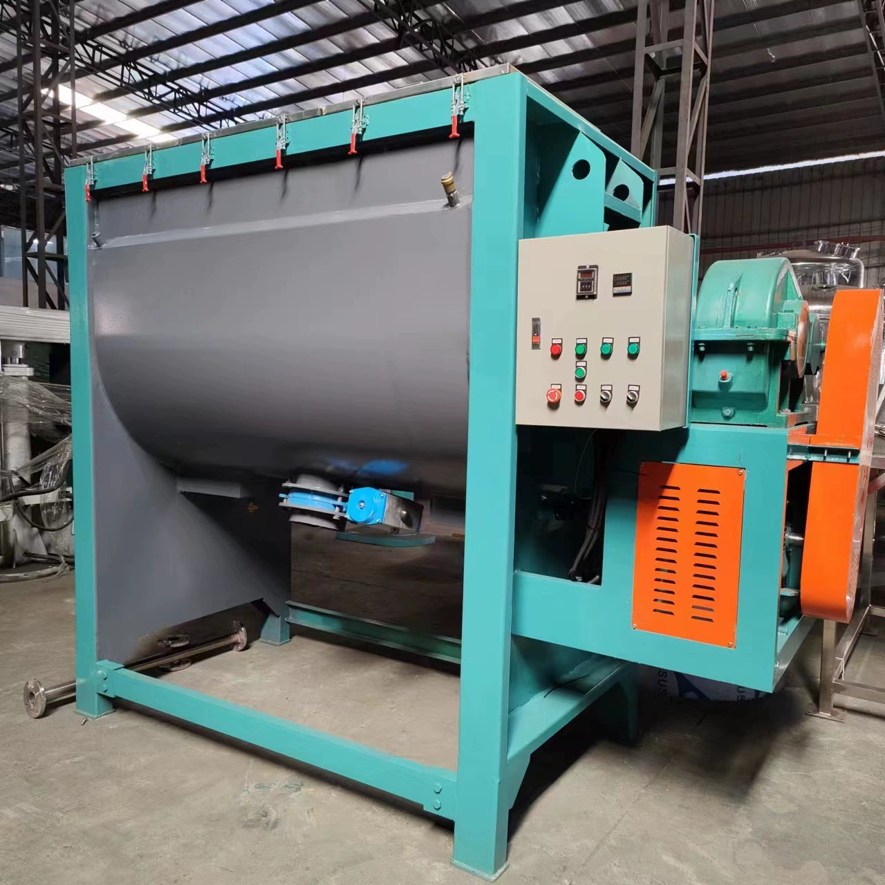 Горизонтальный миксер из нержавеющей стали для смешивания краски с натуральным камнем Taibao, оборудование для смешивания порошковой краски с натуральным камнем