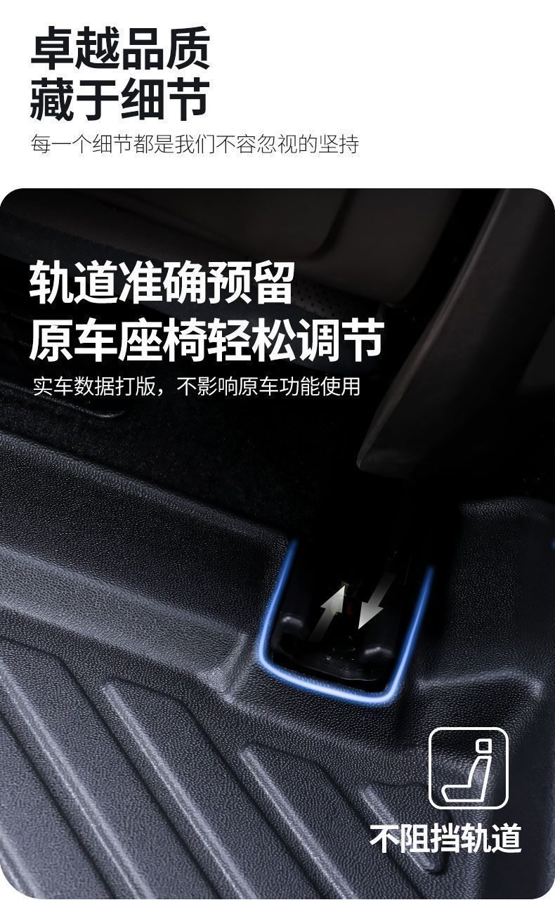 Car Floor Mats Custom Fit for All Car Models, Odorless, Non-Slip