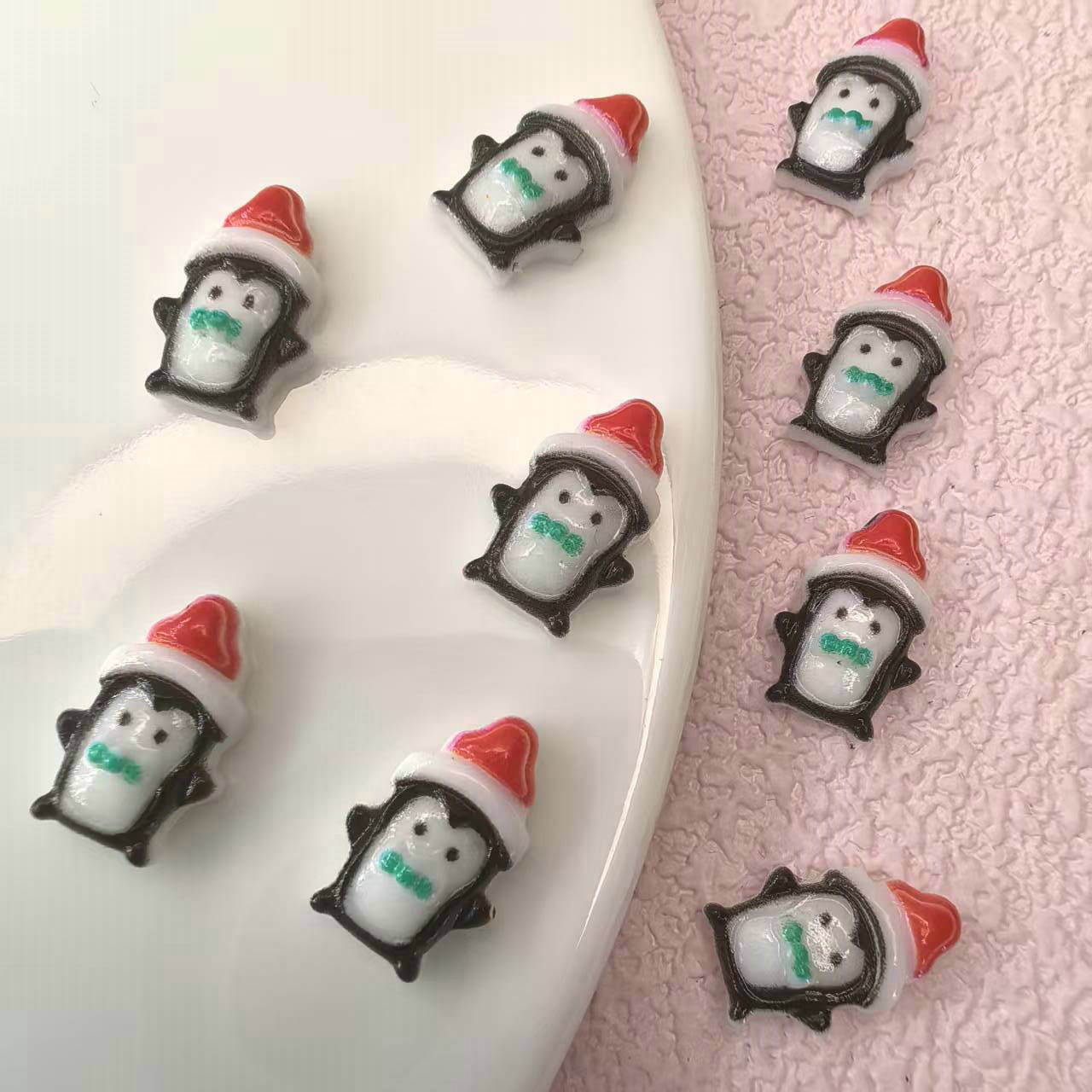 饰品配件批发圣诞老人圣诞用品手机壳头饰头绳发夹发箍配件001