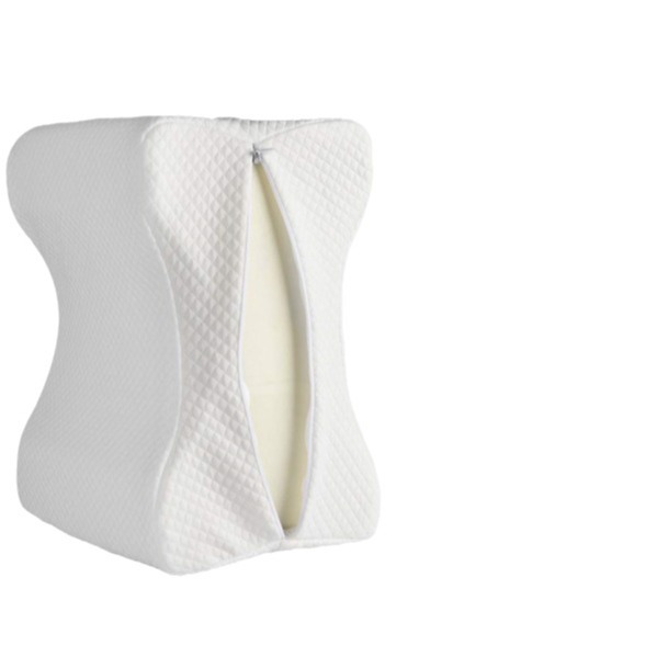 Almohada para piernas de Amazon con espuma viscoelástica de rebote lento, almohada para piernas y pies para mujeres embarazadas, almohada para rodillas, espuma viscoelástica para aliviar la presión y relajarse.
