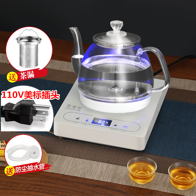 흰색 바닥 주전자 자동 온도 조절 버전 필터 110V