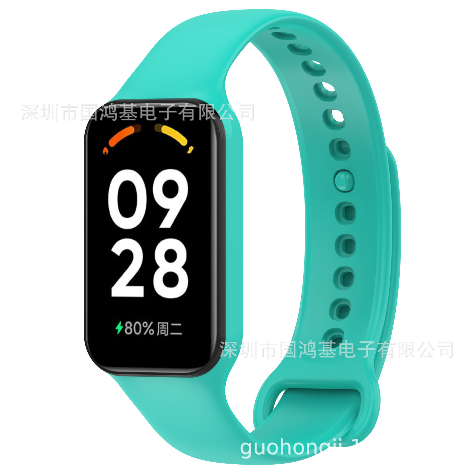The redmi Band 2 wristband from Guohongji is soft, comfortable, water-resistant and sweat-resistant with silicone undefined