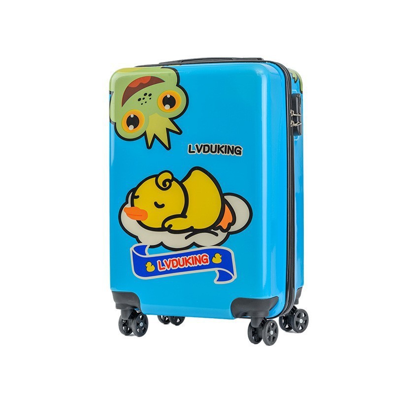 20 pulgadas maleta de dibujos animados maleta de viaje estudiante caja de tracción rueda universal contraseña caja de regalo de tendencia