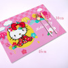 Cartoon Japanese table mat PVC, dinner plate, anti-scald, wholesale