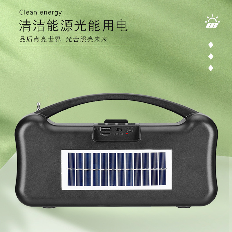 メーカーは国境を越えたJ-ipok-P352の新型ソーラーパネル付き懐中電灯携帯bluetoothスピーカーを提供している|undefined