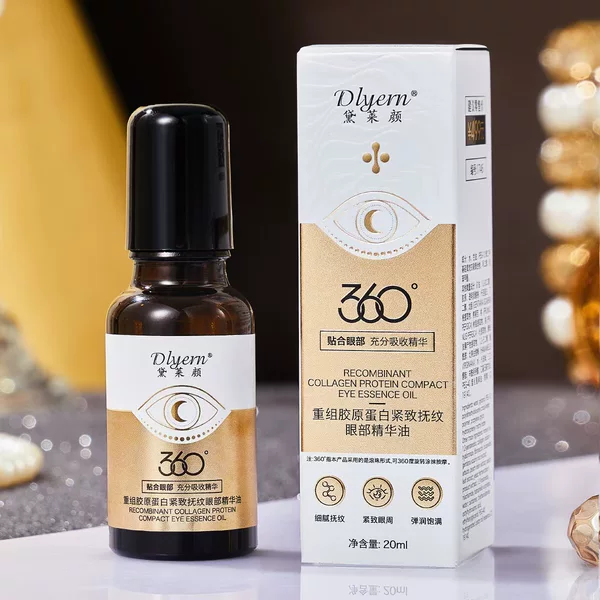 Live Broadcast of Dailaiyan Recombinant Collagen Firming and Wrinkle Smoothing Eye Essence Oil Anti-Wrinkle Eye Essence Wholesale and Distribution