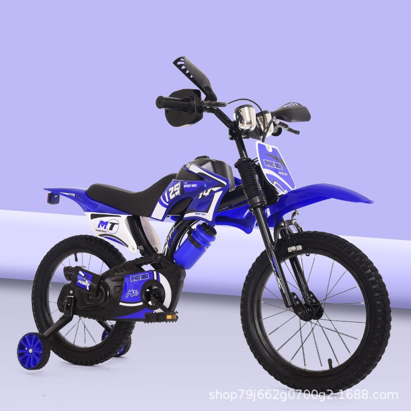 Bicicletas para niños de 2 - 5 años de edad, niños y niñas con ruedas auxiliares, bicicletas de juguete para niños