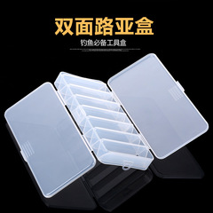 Mikanuo Lure Kit Box Storage Box Double Layer Tool Box Glitter Box Fake Lure Box Wood Shrimp Box