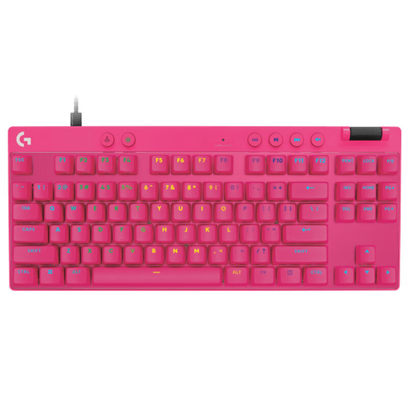 Logitech (g) Pro X Tkl Rapid Rt Quicksilver Magnetic Axis Gaming Keyboard