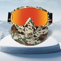 Европейские и американские трансграничные покрытия подлинная пленка усиленная противотуманные альпинистские лыжные очки
