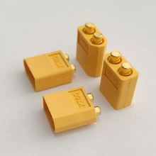 XT60PB线路板连接器圆柱脚 动力电池端PCB板直插式XT60航模连接器