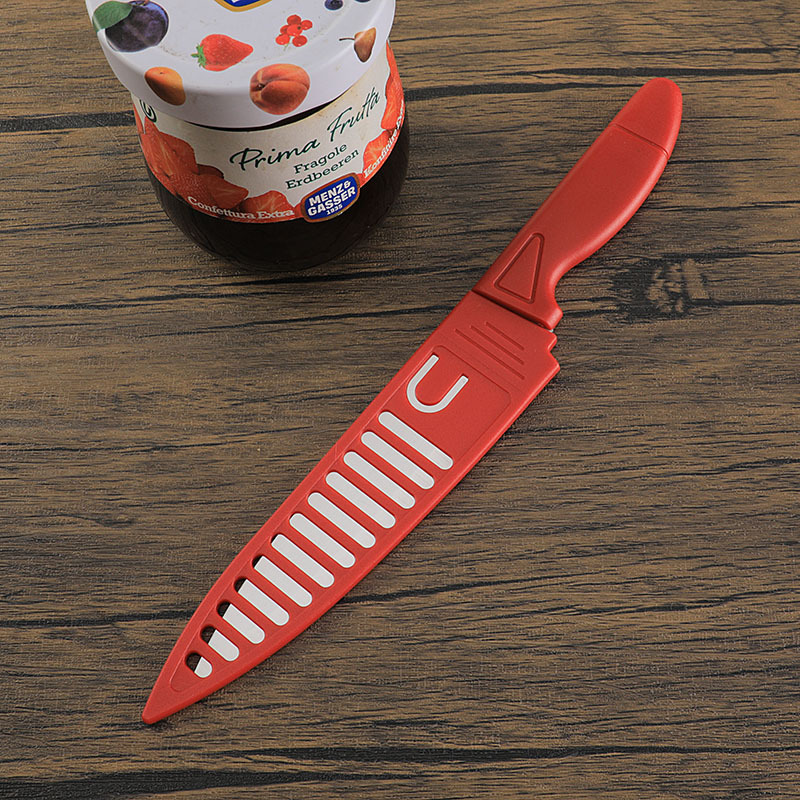 Eryuan tienda cuchillo de fruta conjunto rojo cuchillo de acero inoxidable con conjunto Pelar cuchillo puesto de correr ríos y lagos regalo cuchillo de corte de fruta