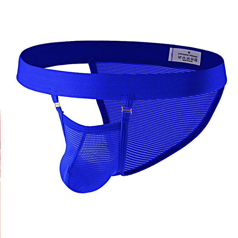 Men's Ice Silk Shorts Korean Version Thin Low-Waist Breathable Pants Trendy Nightclub Sexy Cross-Border Hot Item