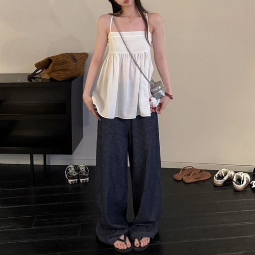 Cool Summer Strapless Tank Top for Women, 2025 Summer Fashion New Model, Outerwear with High Class Feel, Bralette Sleeveless Top