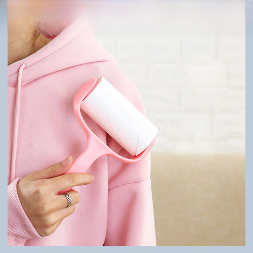 Pet hair remover with removable roller, clothing hair remover, anti-static dust hair remover, paper hair removal brush