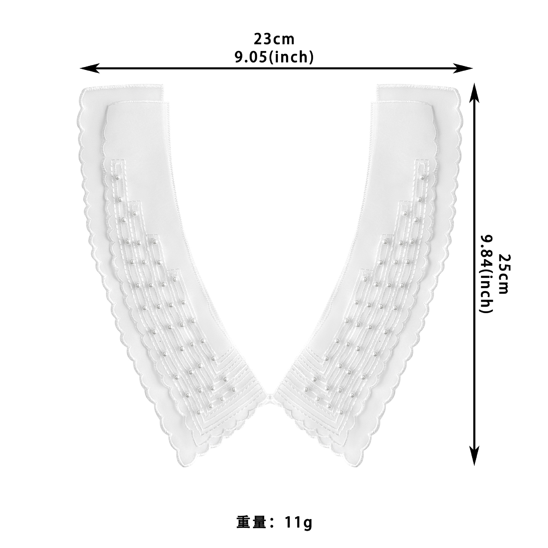 Mesh encaje de perla de moda de ropa de mujer camisa suéter abrigo cuello de vestir al por mayor 13 líneas