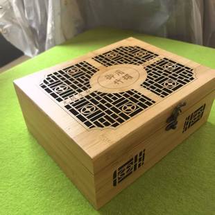 Anji Bamboo Box, Bamboo Jar, Cupping Jar, Boiled Thumb Jar, Royal Bamboo Jar, Green Set Box, Purple Bamboo Micro-Displacement Packaging Box