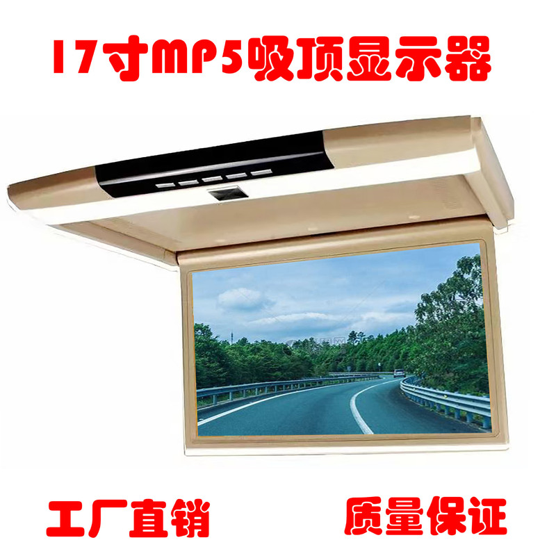 17 inch MP5 display 17.3 inch USBSD play 1080p ceiling display 17 inch MP5 display 17.3 inch USBSD play 1080p ceiling display
