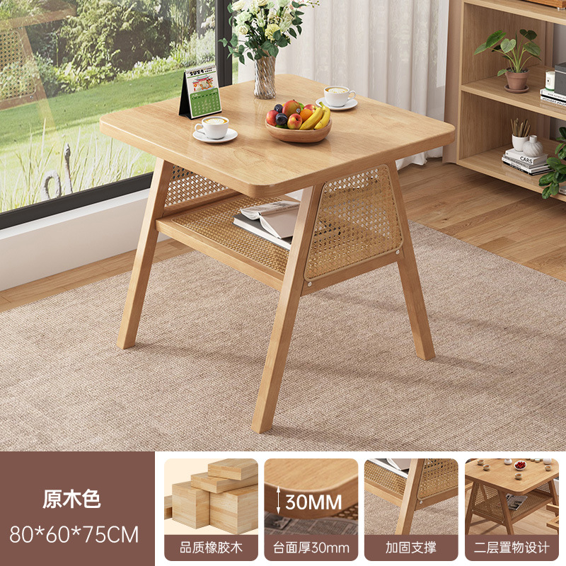 Mesa y silla balcón, silla de caña de ocio, tres piezas, una mesa de lectura, dos sillas, mesas de té, sillas